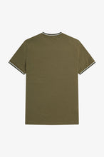 Load image into Gallery viewer, Fred Perry - M1588 Twin Tipped T-shirt in Uniform Green